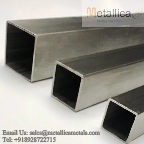 Stainless Steel 304 316 Square Pipes Wholesalers Manufacturers in Mumbai India