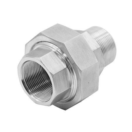 1-1/4"Male x1-1/4" Male Threaded Pipe Fitting 100MM Stainless Steel SS304 BSP CL 