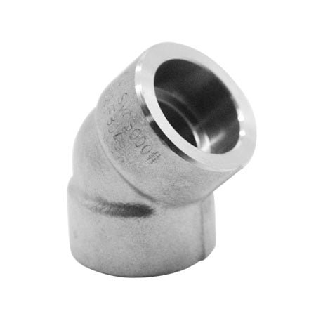 Socket Weld 45 Degree Elbow