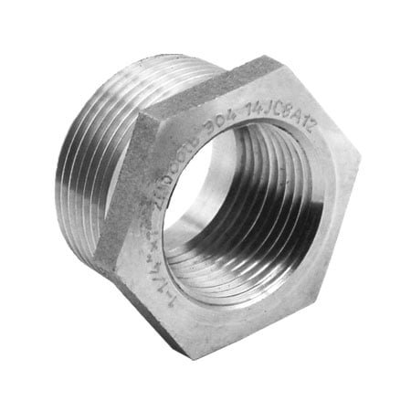 Stainless Steel Threaded Hexagon Head Bushing