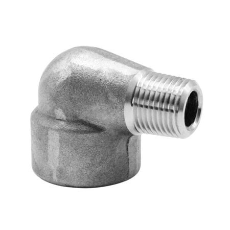 Stainless Steel Threaded Street Elbow