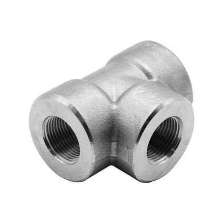 Stainless Steel Threaded Tee