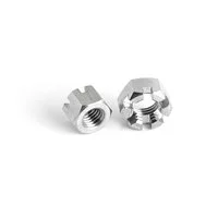 Hex Slotted Nut Carbon Steel Hex Slotted Nut