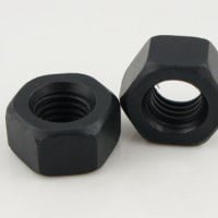 Nuts with Black Oxide Finish Nuts with Black Oxide Finish