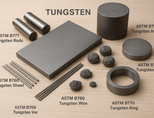 RFQ Template / Specification Sheet For Tungsten Products