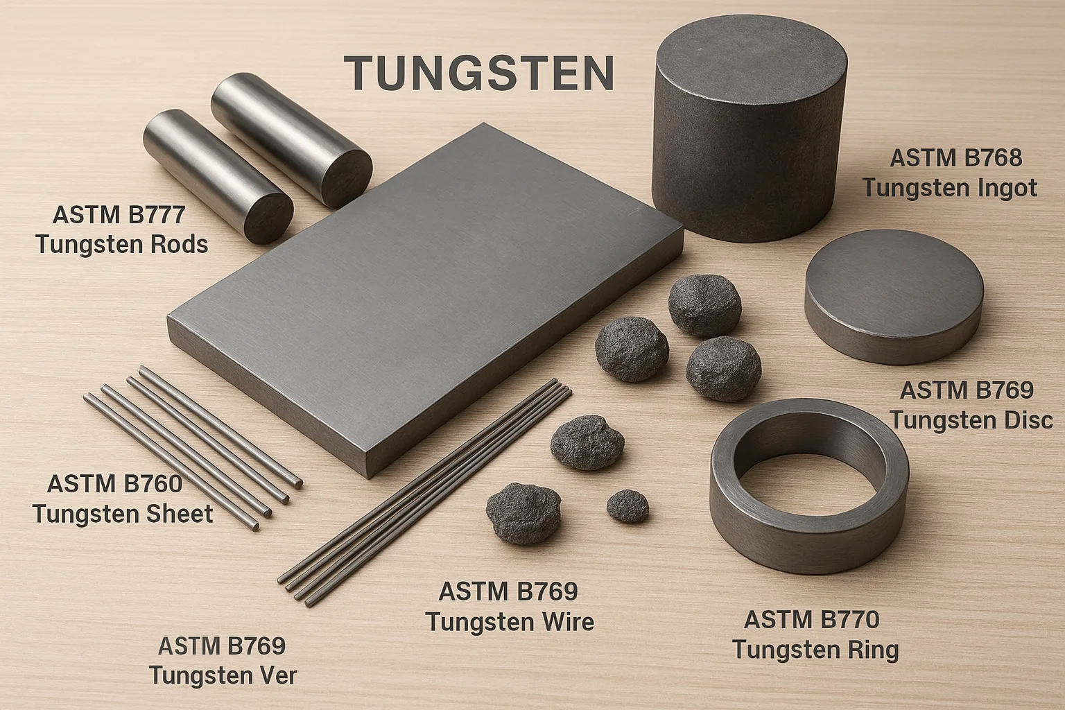 Tungsten Products Supplier and Manufacturer