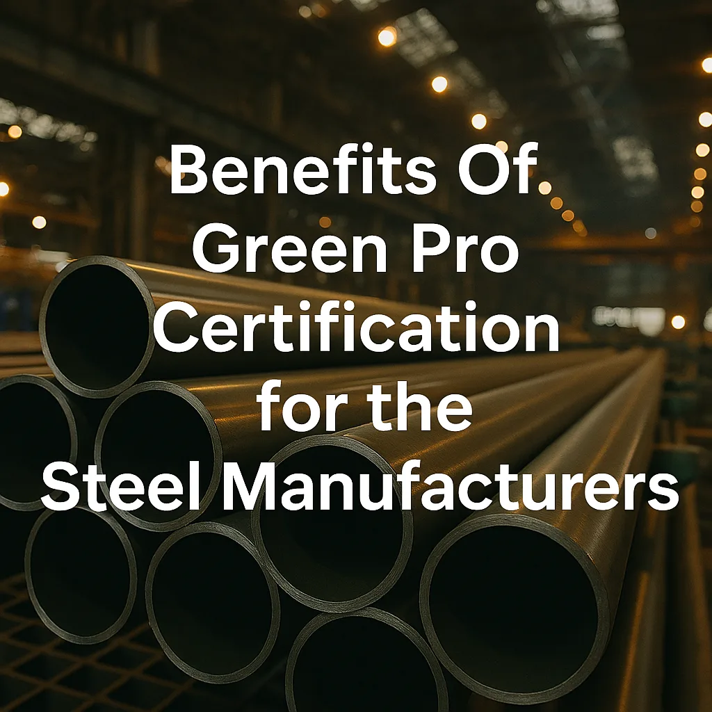 Green Certification Of Steel Manufacturers & Suppliers
