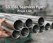 SS 316L Seamless Pipe Price List