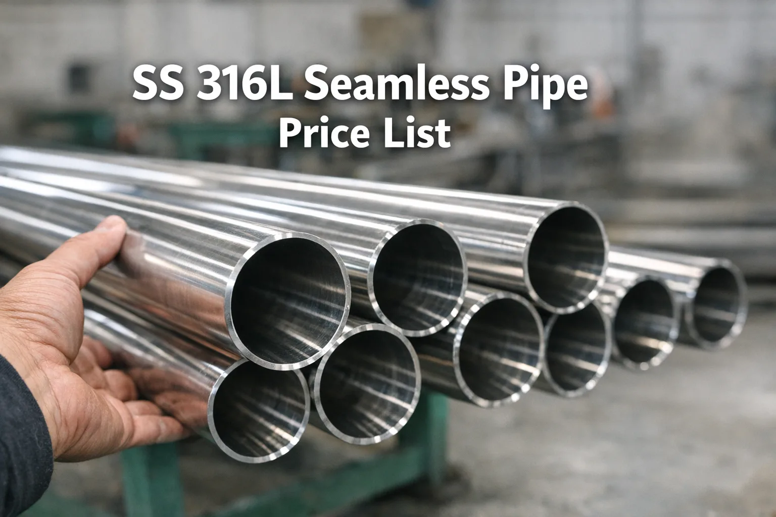 SS 316L Seamless Pipe Price List