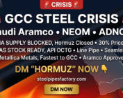 GCC Steel Pipe Crisis - Hormuz