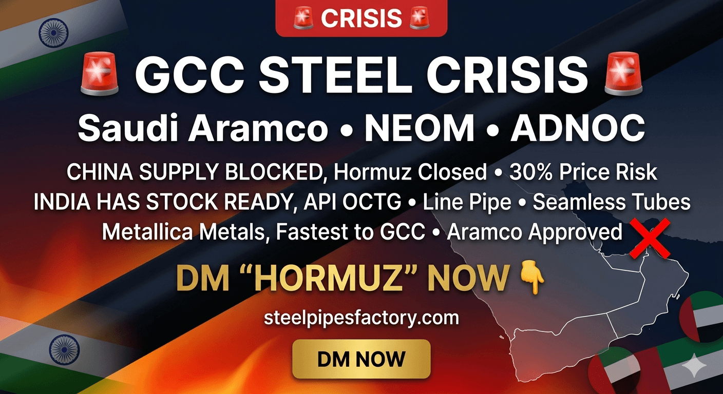 GCC Steel Pipe Crisis - Hormuz