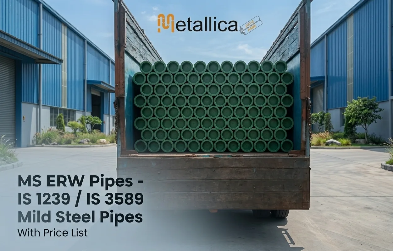 MS ERW Pipe IS 1239 IS 3589 Mild Steel Pipes Manufacturer & Supplier